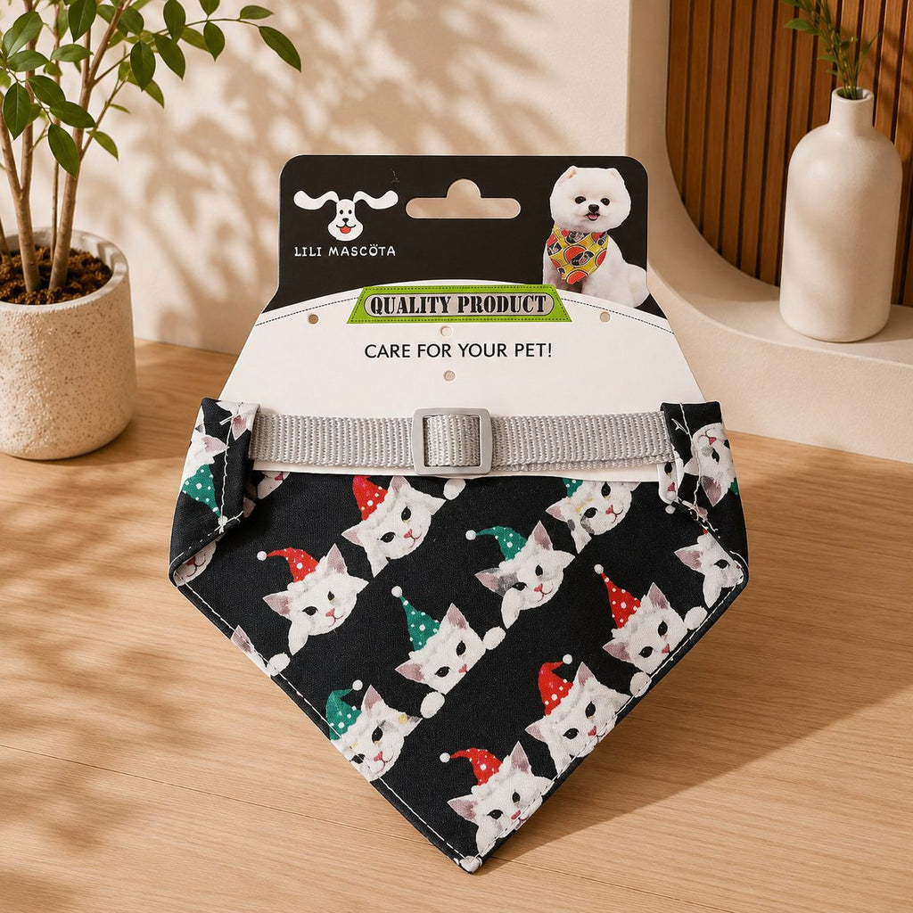 Pañuelo bandana estampado para mascotas