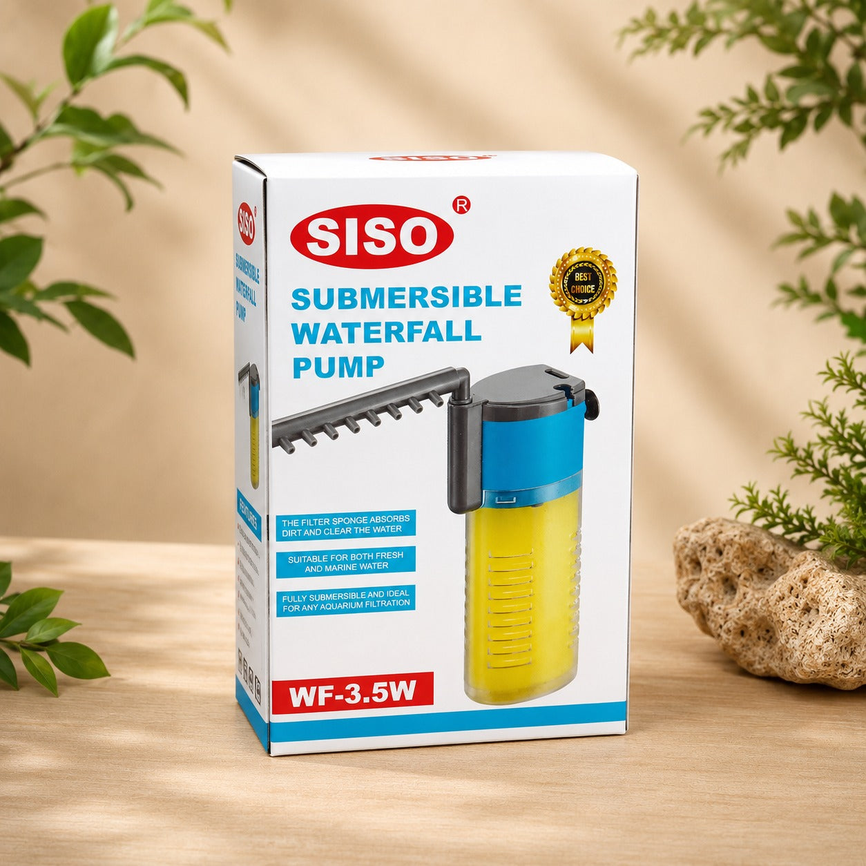 Filtro bomba sumergible con cascada SISO WF-3.5W