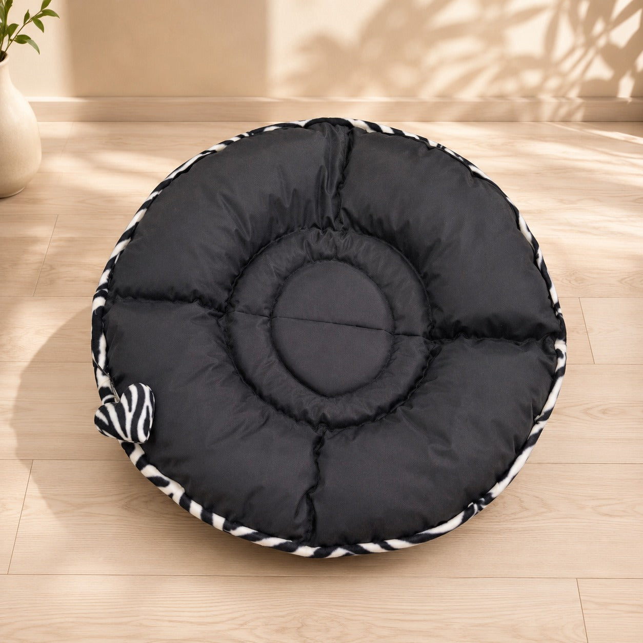 Cama Cuna Reversible de Tela Anti Rasguños Para Gatos