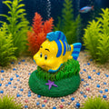 Decoración para pecera con figura de pez La Sirenita