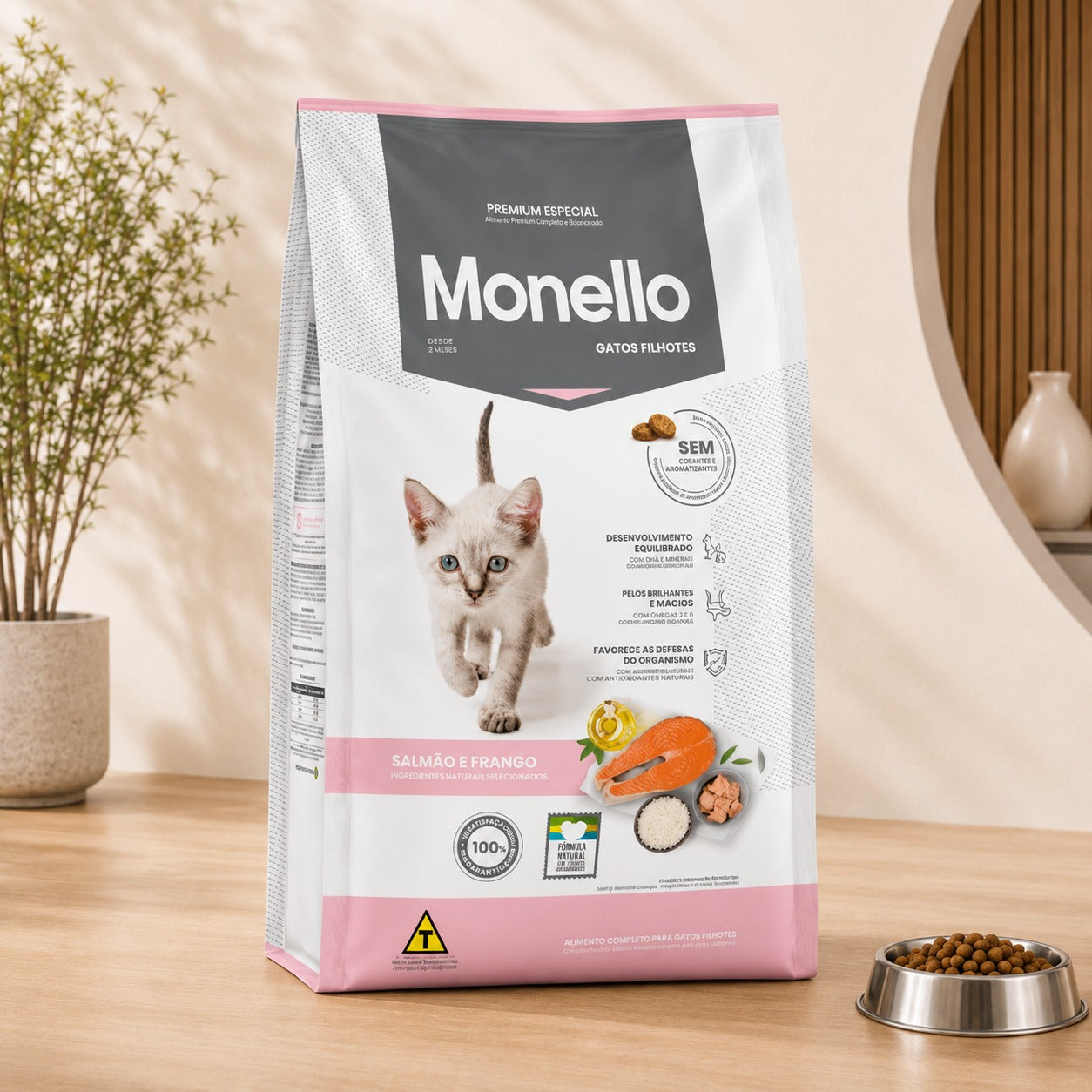 Alimento para gatitos de Monello