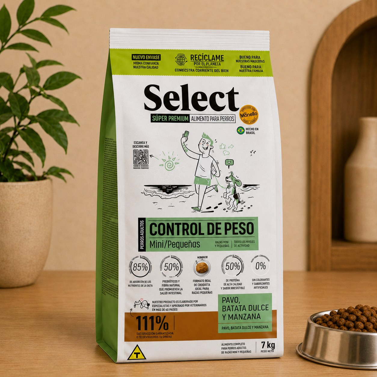 Select Control de Peso Para Razas Mini/Pequeñas