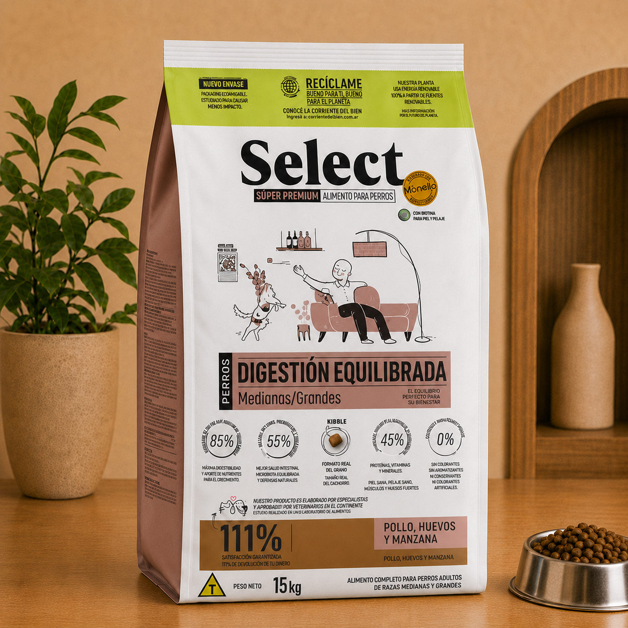 Select Digestion Equilibrada Razas Medianas/Grandes