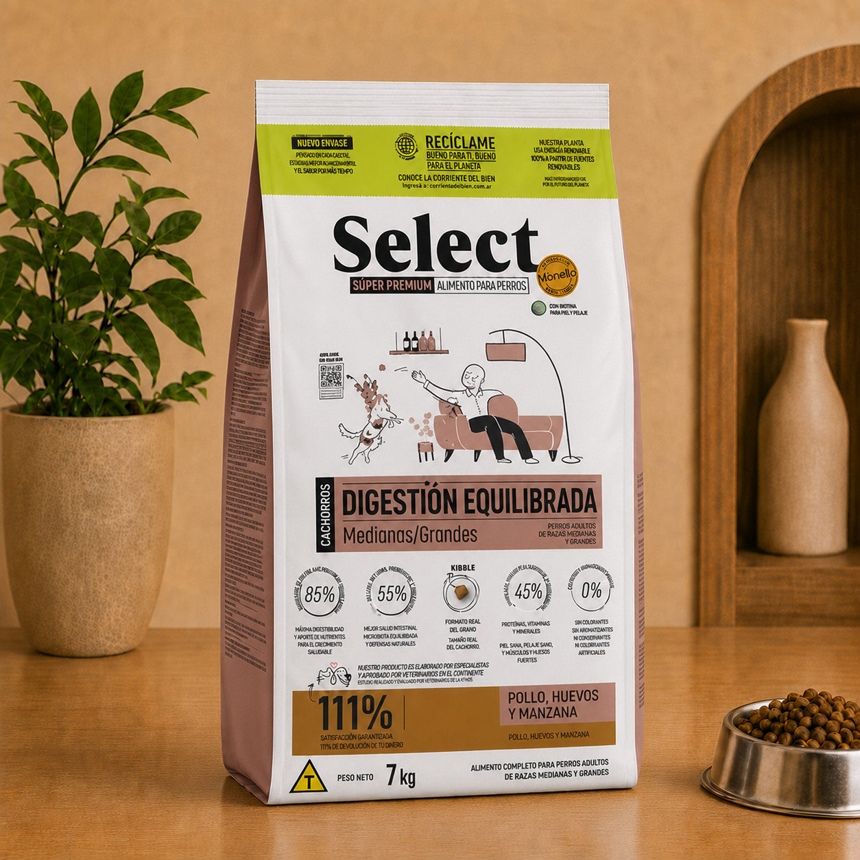 Select Digestion Equilibrada Razas Medianas/Grandes