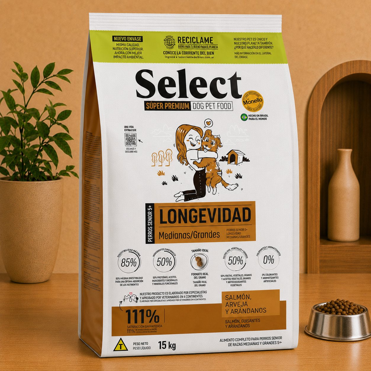 Select Longevidad Para Razas Medias/Grandes