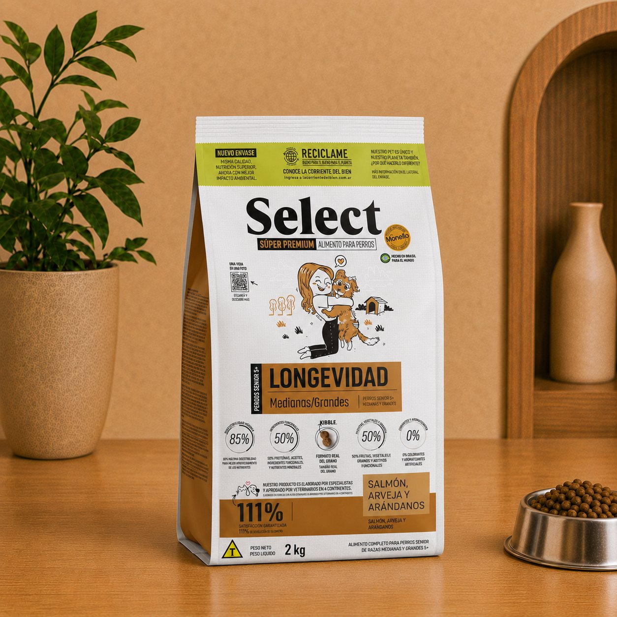 Select Longevidad Para Razas Medias/Grandes