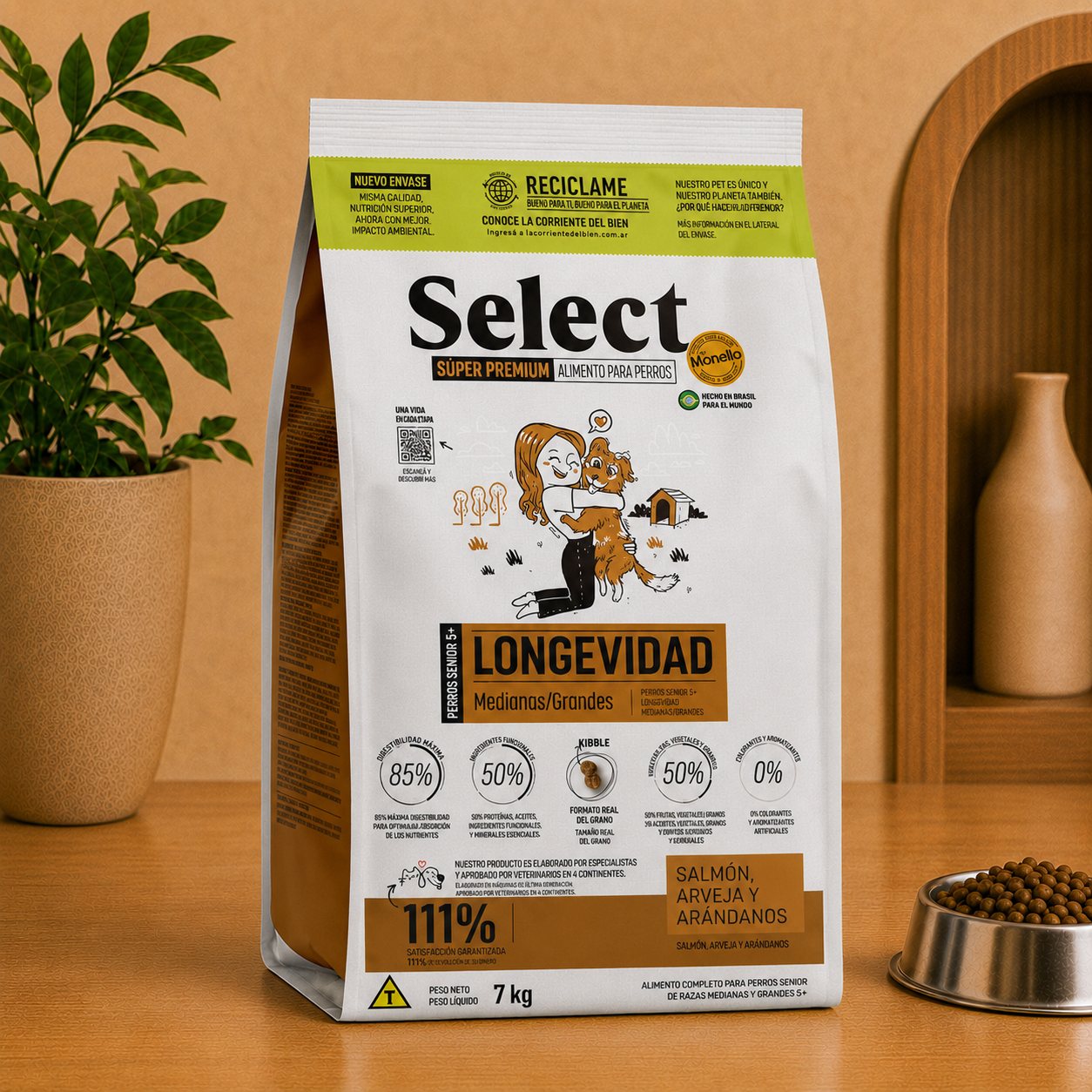 Select Longevidad Para Razas Medias/Grandes