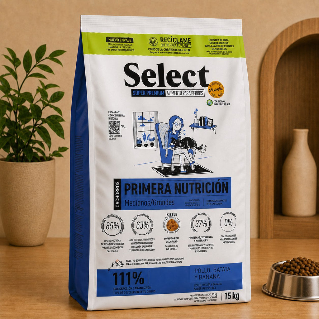 Select Primera Nutrición Razas Medianas/Grandes