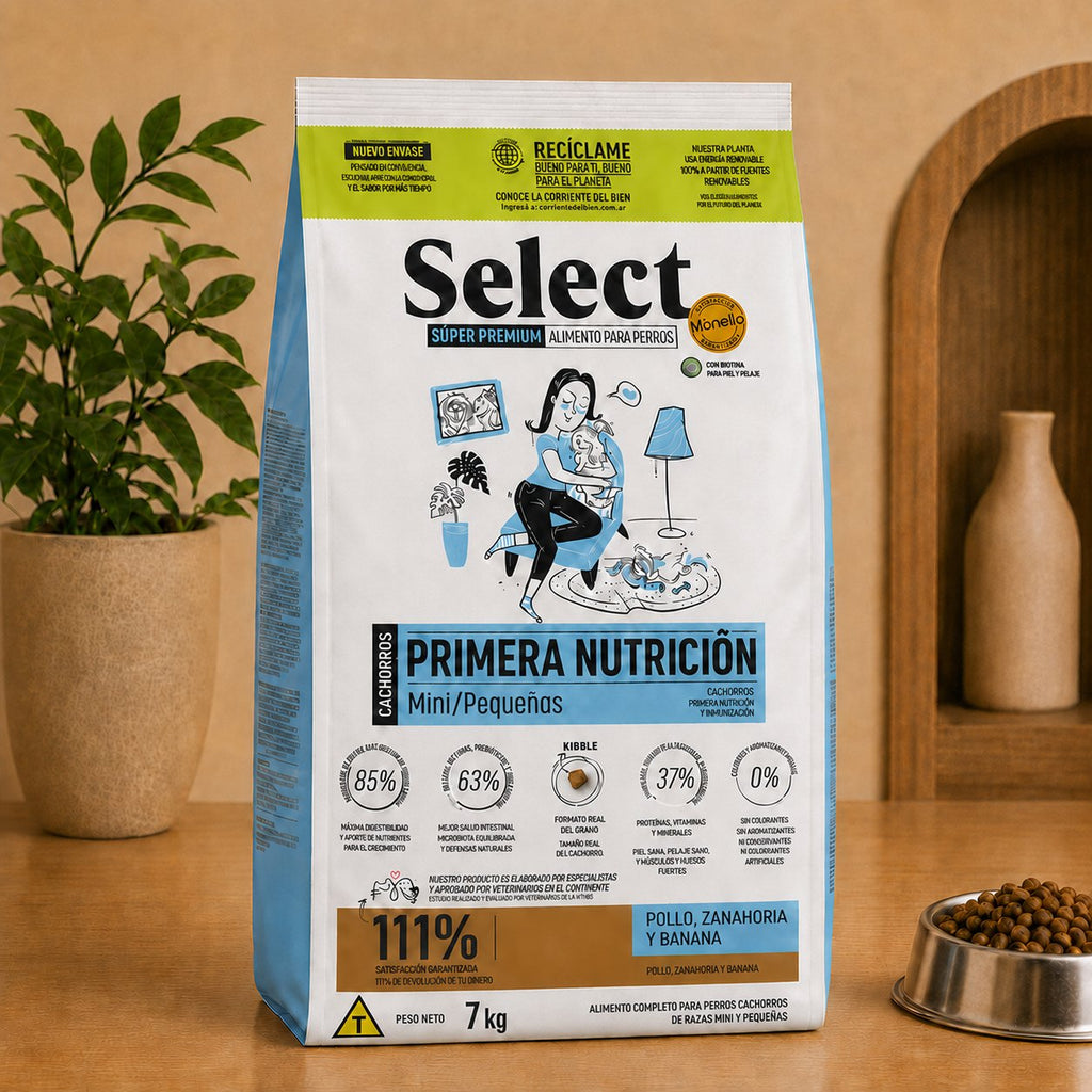 Select Primera Nutrición Para Razas Mini/Pequeñas